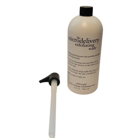 NEW SEALED Philosophy Micro Delivery Exfoliating Wash Cleanser 32 oz - Picture 2 of 10